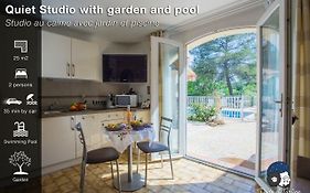 Quiet Studio With Garden And Pool - Dodo Et Tartine